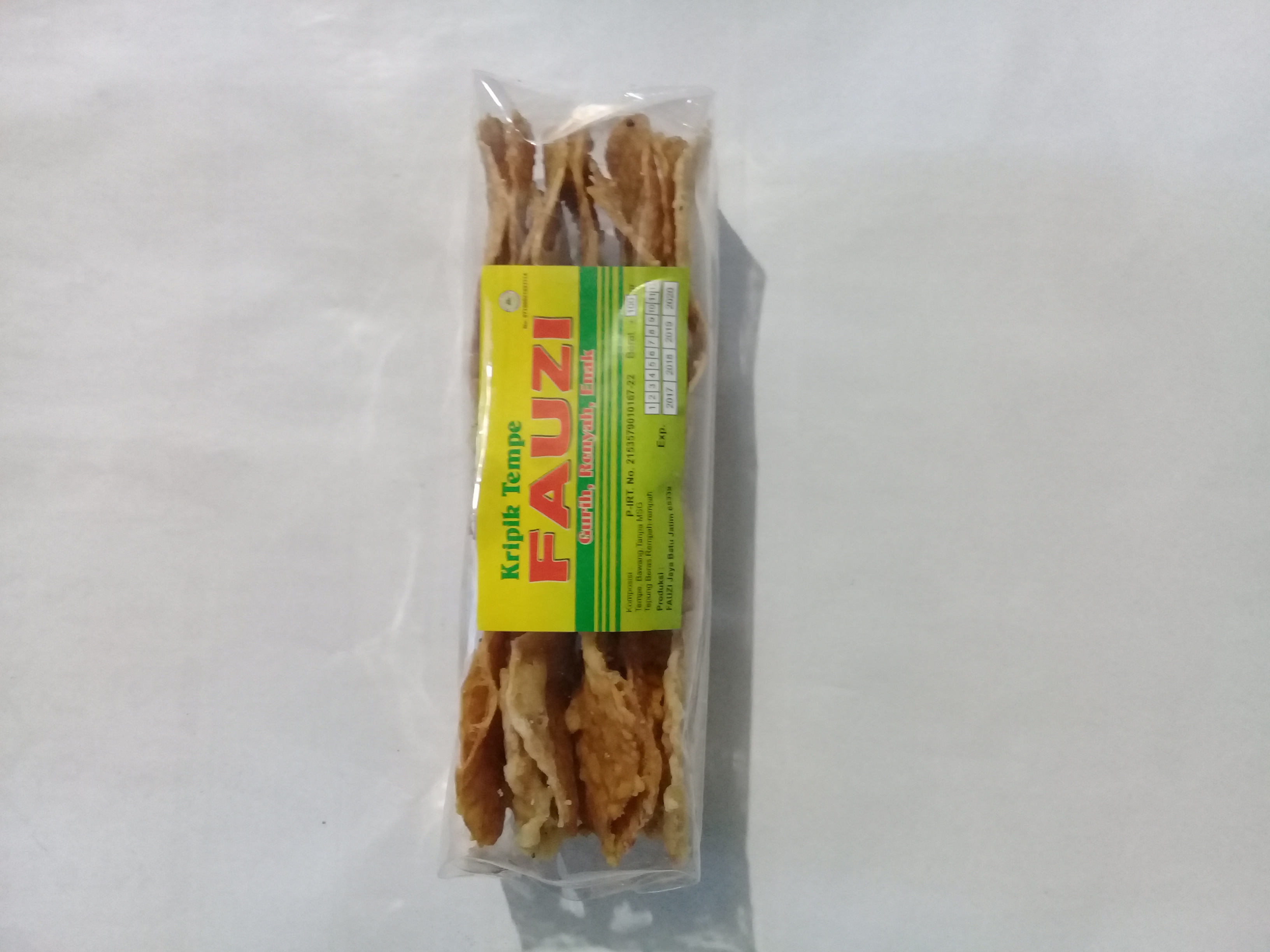 Kripik Tempe Kemasan 100gr
