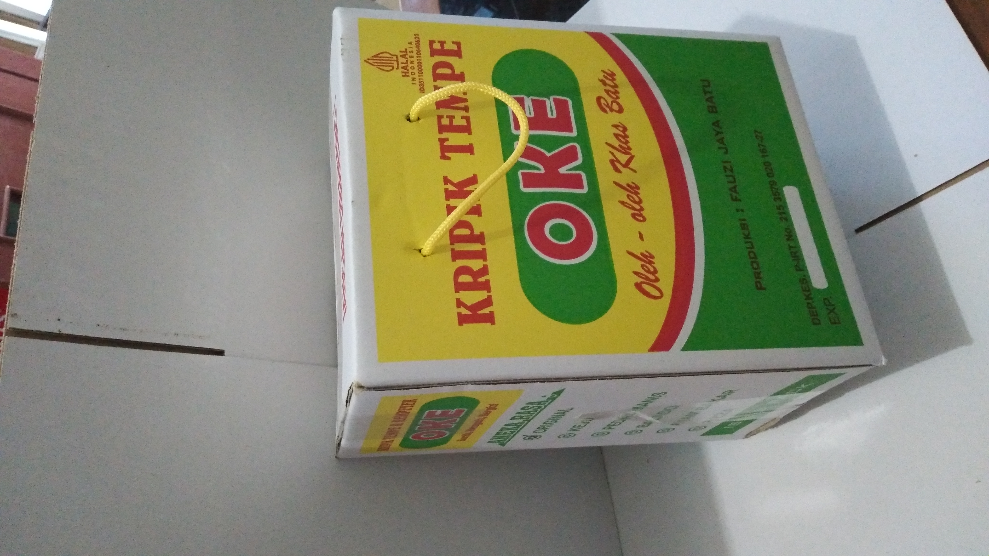 Kripik Tempe Paket Bok Merek 